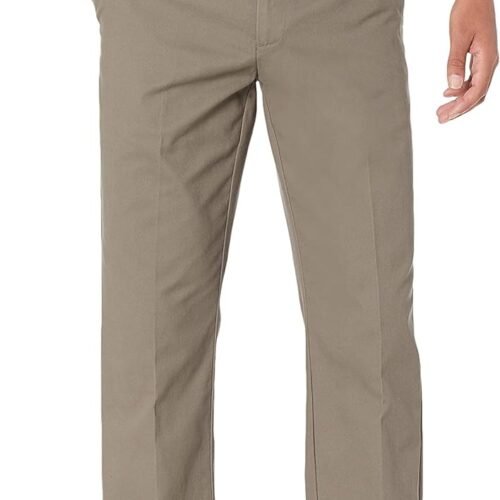 Men's Classic-Fit Wrinkle-Resistant Flat-Front Chino Pant (Available in Big & Tall)