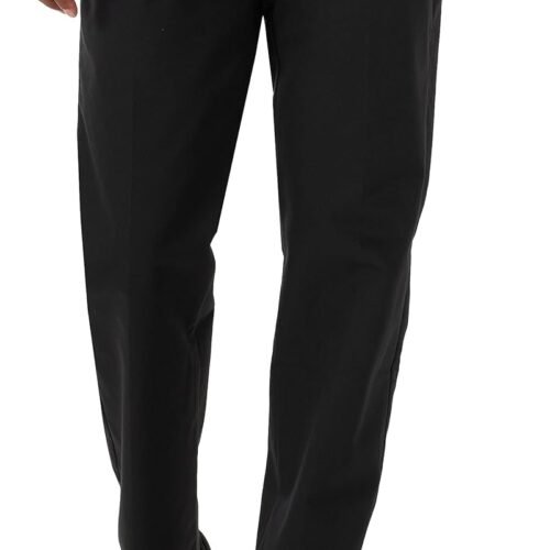 Men's  Stretch Relaxed Fit Flat Front Pant
